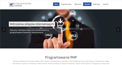 Desktop Screenshot of programistaphp.com.pl